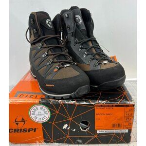 Crispi Men's Briksdal EFX Waterproof Hiking Boot Sz. 10 Brown Gore-Tex Waterproo
